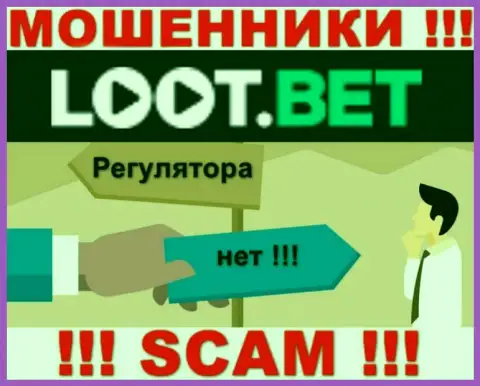 Информацию о регуляторе организации ЛоотБет не отыскать ни на их web-портале, ни в глобальной сети интернет