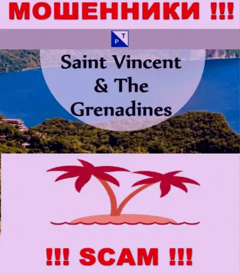 Офшорные интернет-мошенники Plaza Trade скрываются вот тут - Сент-Винсент и Гренадины