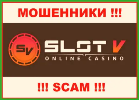 Slot V - это SCAM !!! МОШЕННИК !