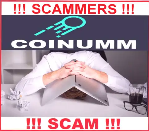 BEWARE, Coinumm Com haven't regulator - there are scammers