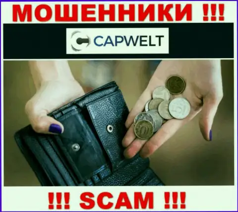 Если вдруг угодили в загребущие лапы CapWelt Com, тогда как можно быстрее бегите - лишат денег