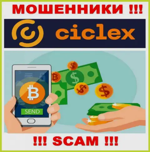 Ciclex Com не вызывает доверия, Криптовалютный обменник - это именно то, чем заняты эти интернет-мошенники