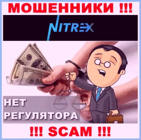 Вы не выведете денежные средства, отправленные в контору Nitrex - это интернет лохотронщики ! У них нет регулирующего органа