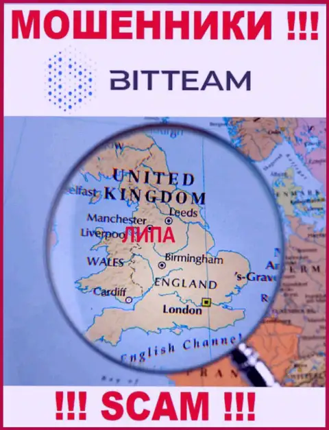 BitTeam - это ВОРЫ, лишающие денег клиентов, оффшорная юрисдикция у компании фейковая