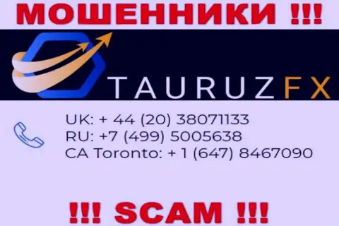 Не поднимайте трубку, когда звонят незнакомые, это могут быть интернет мошенники из организации Tauruz FX