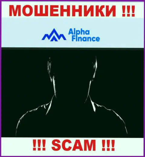 Информации о руководителях организации Alpha Finance Investment Services S.A. нет - поэтому нельзя взаимодействовать с данными махинаторами