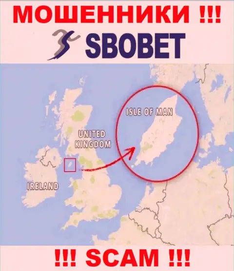 В компании SboBet спокойно оставляют без денег людей, поскольку прячутся в оффшорной зоне на территории - Isle of Man