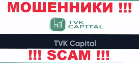 TVK Capital - это юр лицо интернет разводил ТВККапитал