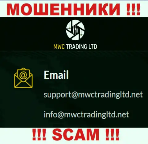 Компания MWC Trading LTD - это МОШЕННИКИ !!! Не пишите письма на их е-майл !