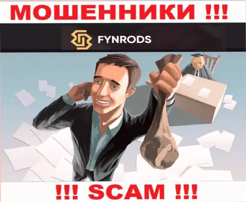 Fynrods цинично раскручивают людей, требуя налоговые сборы за вывод вложенных денег